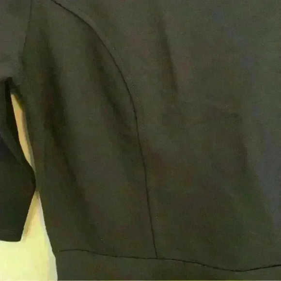 NWT Lulus Tip the Scallops Navy Scalloped Skater Dress, Womens Size Small - Picture 4 of 14